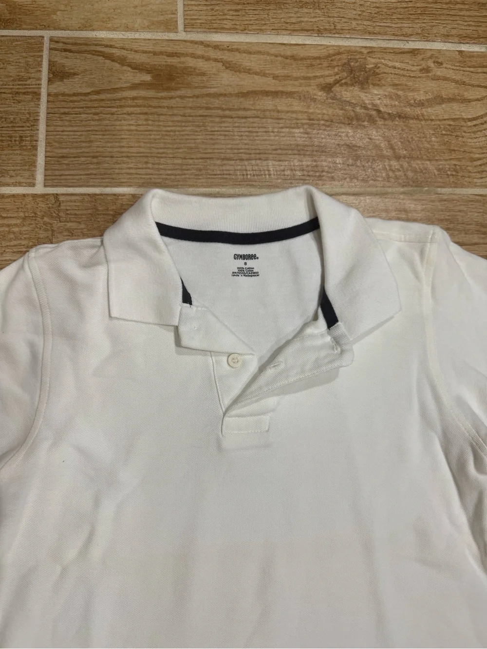 Gymboree white polo